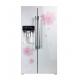 Double Doors Side By Side Refrigerator Freezer 550L Big Capacity With Ice Maker