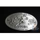 Zinc Alloy / Pewter Custom Made Buckles / Mirosoft Belt Buckle with Antique Nickel Plating for Awards