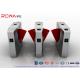 3 Lanes Swing Barrier Gate Card Collector For Biometric Access Control With Face