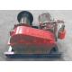 Electric / Hydraulic Marine Winch LBS Double Groove Drum With Wire Rope