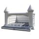 Commercial White Wedding Toddler Bouncy Castle Inflatable White Jumping Castle  Bounce House