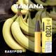 Type C Banana Ice Oil Visible Disposable Vape 3.5mL Rechargeable 1200 Puffs