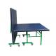Popular Junior Ping Pong Table For School , Single Folding Black Table Tennis Table