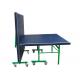 Popular Junior Ping Pong Table For School , Single Folding Black Table Tennis Table