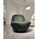 Commercial Light 360° Rotating Chair Cowhide Luxury Office Home