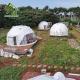 2 People Small Geo Dome Tent 5m 6m Diameter  For Living
