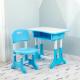 Adjustable Children'S Desk And Chair Set Kid Single Classroom Seat Study 28.35