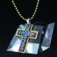 Fashion Top Trendy Stainless Steel Cross Necklace Pendant LPC363