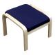 footstool-Ikea style birch bentwood indoor furniture