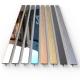 SS304 External Stainless Steel Tile Trim Angle Polished T and U Profile 0.3 - 3mm