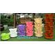 PP Plastic materials hydroponic vertical tower stackable plastic garden pots,vertical tower farming use stacking planter