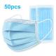 non-woven fabric Blue Procedure 3 ply Earloop Disposable Face Mask