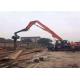 High Mobility Excavator Vibro Hammer Working In Sand And Poorer Effect 2800 Rpm