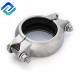Stainless Steel SS304 Grooved Couplings Mechanical High Pressure Dn10 450psi