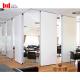 Office 40db Acoustic Movable Partition Wall With POM Hanging Wheels