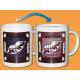 14oz travel Personalized Ceramic Mugs with color changing function for promotion