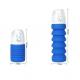 Silicone Folding Cup,Food-Grade Silicone Sport Portable Water Bottle Foldable Cycling Water Bottle