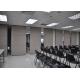 Conference Room Sliding Folding Partitions Movable Walls For Art Gallery