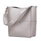 Shoulder Women Tote Handbags 9.5inch X 11.4Inch Genuine Leather Material ODM