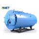 Double Drum Industrial Water Tube Boiler , Gas Fired Fuel Longitudinal Drum Boiler