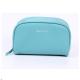 Small Durable PU Leather Plain Travel Cosmetic Bags OEM 16*9*5 cm
