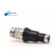 Black Night Vision Accessories , Fischer 4 Pin Male Female Connector For BNVD 1531