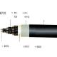PVC Insulation Steel tape Armoured Control Cable KVV22 450/750V with black insulation and black jacket