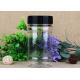 220ml / 350ml Food Clear Plastic Packaging Tubes / Cylinder PET Bottle With Security Cap