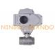 1'' DN25 Electric Actuator 2 Piece Ball Valve Stainless Steel