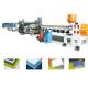 PP PE PC Hollow Gride Plastic Board Extrusion Line , Hollow Board Plastic Machinery