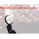 Optical Glass Lens For Close Up Photography 16mm 2 In1 Fill Light Phone Lens Kit With Clip