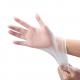 Clear Oil Proof Medical Powder Free Vinyl Exam Gloves