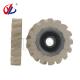 Rubber Press Roller With Tracking Angles For NANXING Edgebander φ65*φ12*14mm