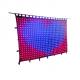 IP33 Flexible LED Curtain Wedding Stage Backdrop P18cm 3*4m LED Screen Curtain