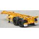 2axle 20ft and 40ft Container Skeletal Chassis Trailer | TITAN VEHICLE