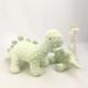 Lovely Minky Dots Stuffed Animal Toys Kids Christmas Gifts Skin Friendly Bubble Velvet Dinosaur