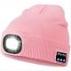 Music Playback LED Beanie With Light Hands Free Calling For Logging Sunset Fishing