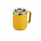 450ml Insulated Travel Mugs Stainless Steel Double Wall With Water Leakage Prove Lid