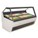 20 Pans Hard Ice Cream Freezer With Back Sliding Door