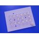 16 LED Street Light Module PCB Board White Solder Mask With 8 LED Lens Typeii-M