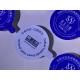 Aluminum Foil Lid Heat Seal Composite Embossing Lid For PP Cup Jar Bottle