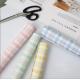 Two-color checkered retro Ouya paper-wrapped flower paper checkered gift flower packaging bouquet wrapping paper wholesale materials
