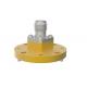 32.9GHz~50.1GHz WR22 BJ400 To 2.4mm Female Waveguide To Coax Adapter End Launch