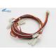 Electronics Faston Connector Assembly , Bare Copper Conductor Faston Terminal Cable