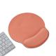 Ergonomic Solid Color Wireless Charger Corporate Gift Waterproof Mouse Pad