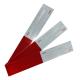Red And White Prismatic DOT-C2 Vehicle Safety Marking Reflective Tapes For Truck And Trailers
