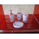 Commercial luxury Ceramic Bath Accessories with tumbler,tooth brush holder