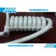 Medical Device Long Lasting Customized Retractable Cable Grey Jacketed