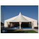 Temporary Building Flexible Pagoda Tents Waterproof Canvas 6m x 6m Canopy