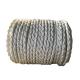 White Nylon Mooring Rope Hawser Cable Non Rotative Torque Construction